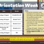 Orientation week